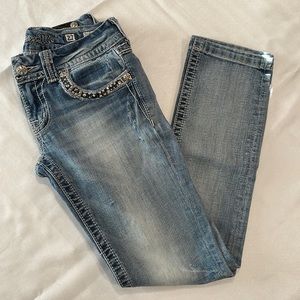 Miss Me straight leg jeans